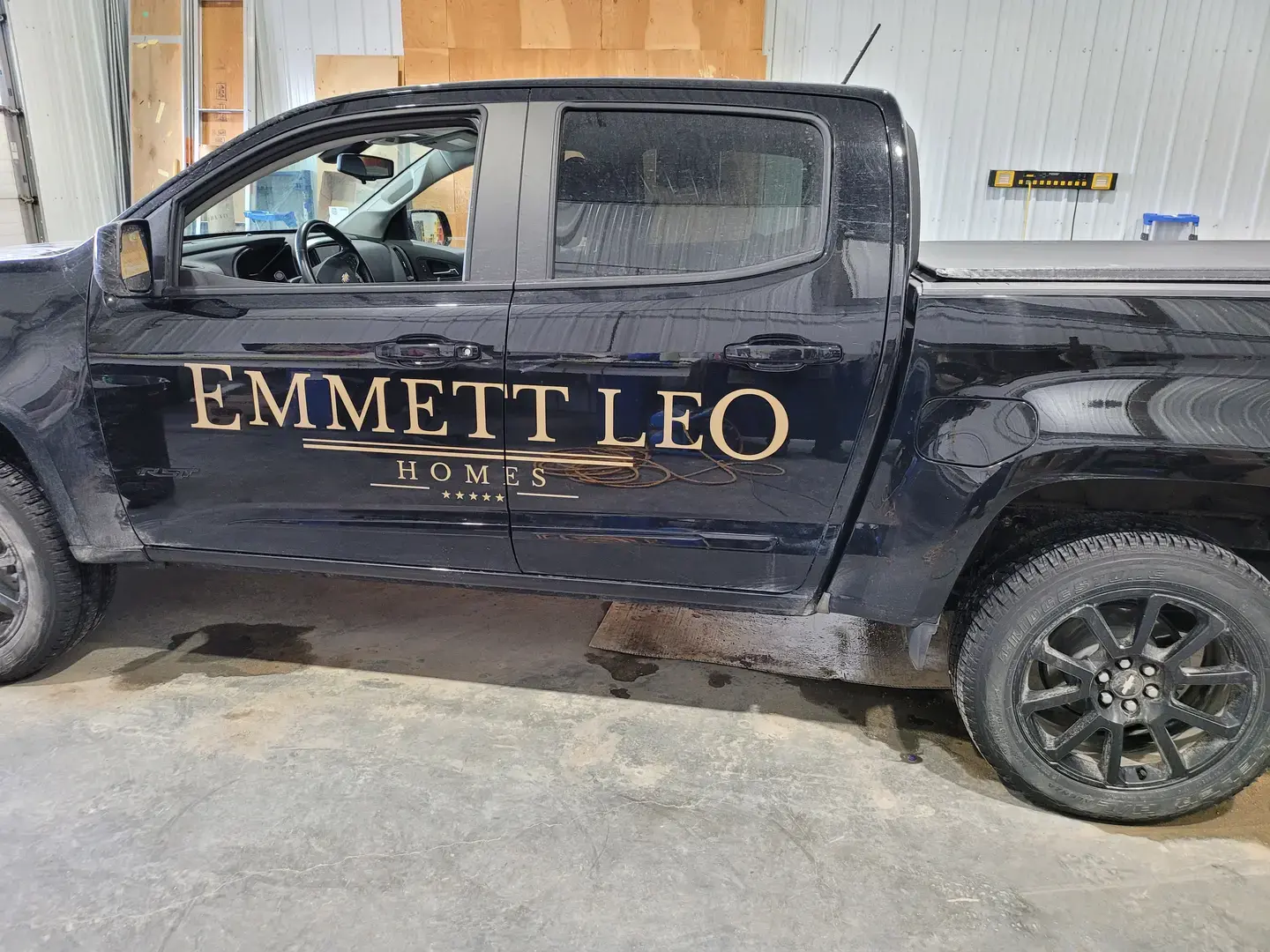 Business vehicle wrap example by Shark Bait Auto Graphics