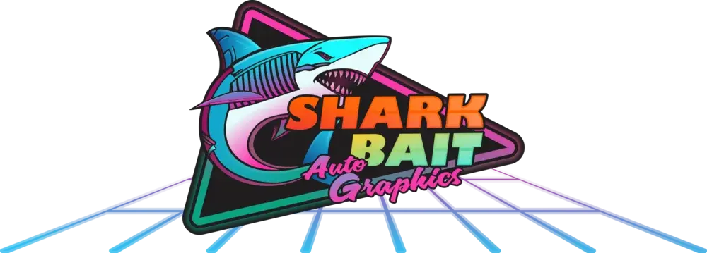 Shark Bait Auto Graphics Logo